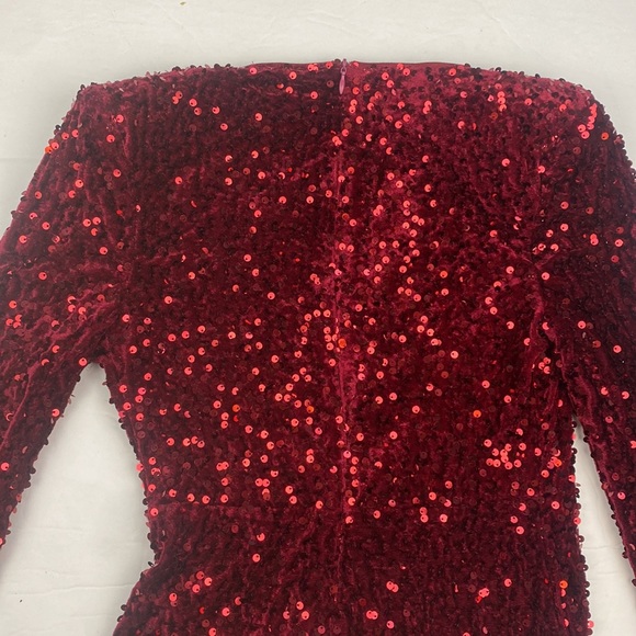 Women velvet gown - Picture 5 of 8